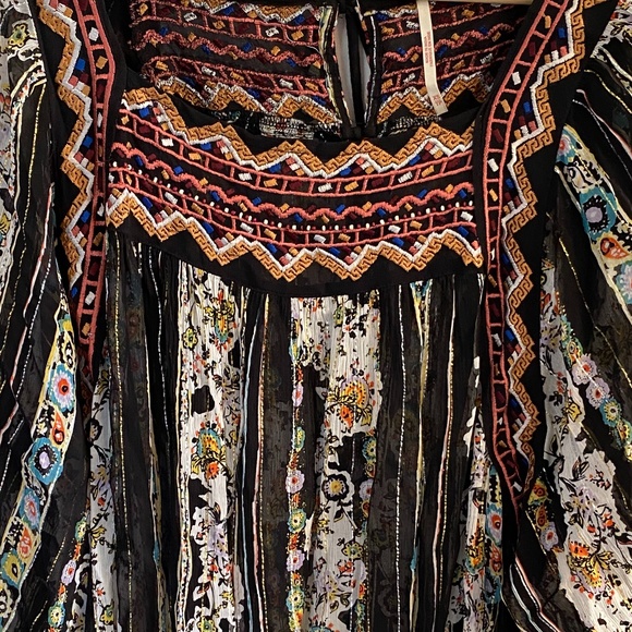 NWT Free People Dance Magic Boho Tunic Dress XS - Picture 8 of 13